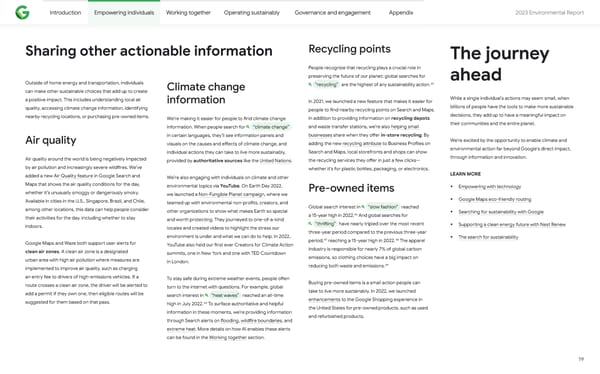 2023 Environmental Report - Page 19