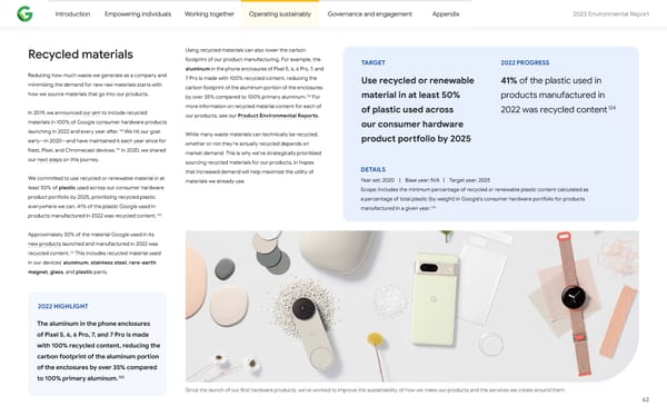2023 Environmental Report - Page 62