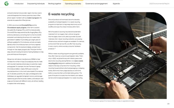 2023 Environmental Report - Page 64
