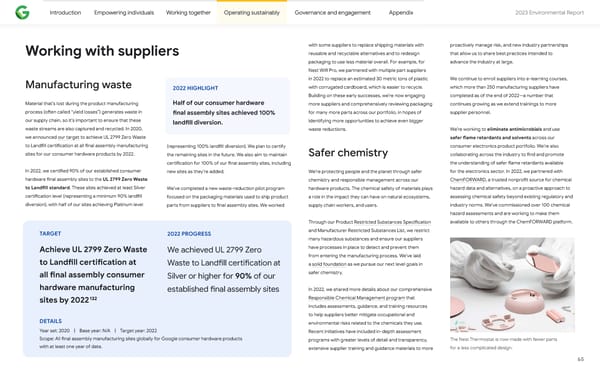2023 Environmental Report - Page 65