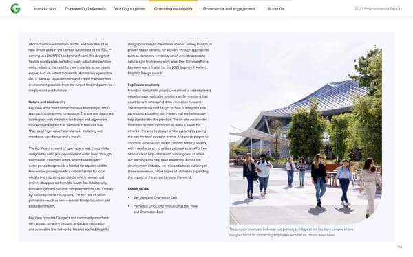 2023 Environmental Report - Page 74