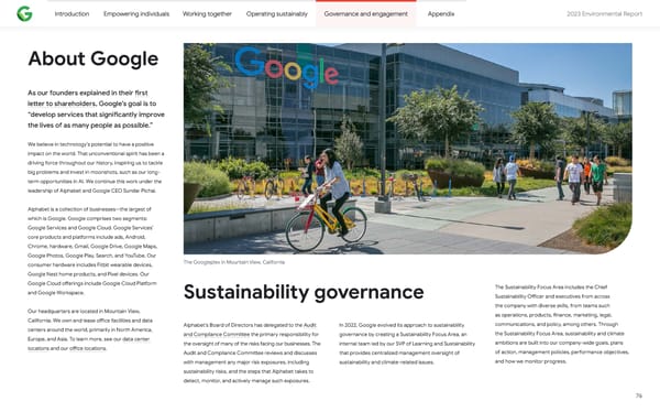 2023 Environmental Report - Page 76