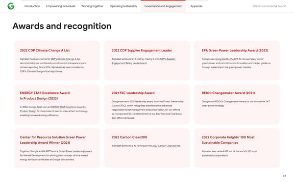 2023 Environmental Report - Page 84